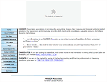 Tablet Screenshot of harborassoc.com